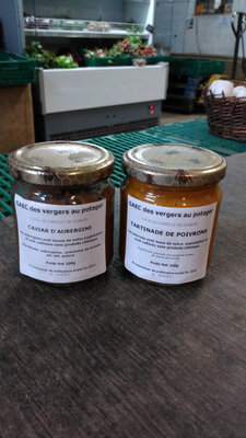 Tartinade aubergine