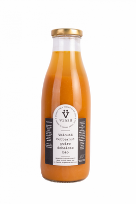 Velouté butternut poire & échalote bio 75 cl