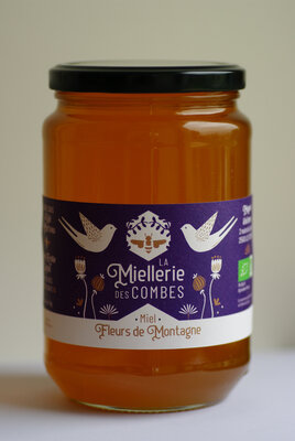 Miel de fleurs de montagne bio été 1kg