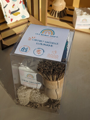 Coffret vaisselle écologique