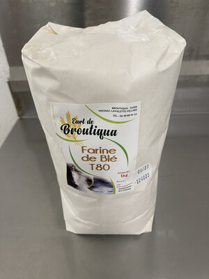 Farine de blé tendre t80