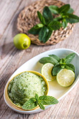 Sorbet virgin mojito - individuel