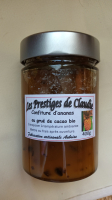 Confiture d'ananas au grué  de cacao bio