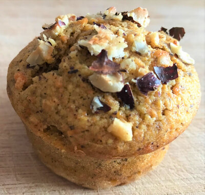 Muffin carottes noisettes