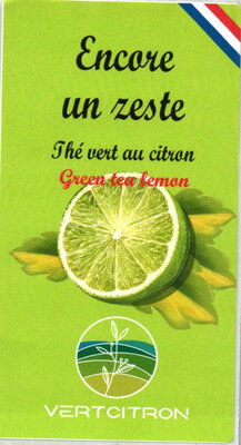 Thé vert 'encore un zeste'