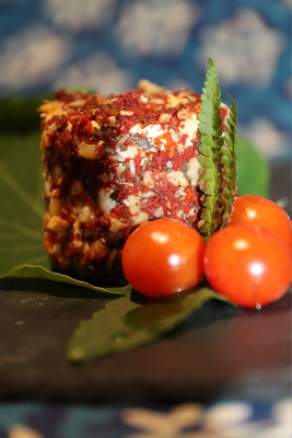 Palais ail-tomate