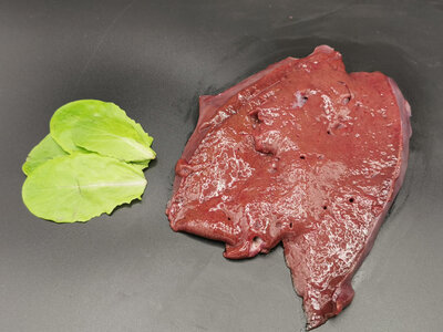 Foie de boeuf 2 tranches
