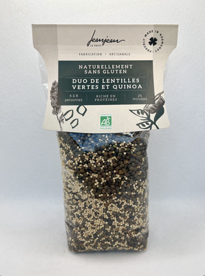 Duo lentilles vertes et quinoa
