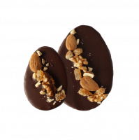 Oeuf (au) plat praliné croustillant