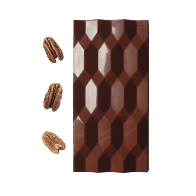 Tablette praliné noix de pécan - lait