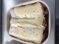 Cannellonis volaille grillé/champignons/tomme