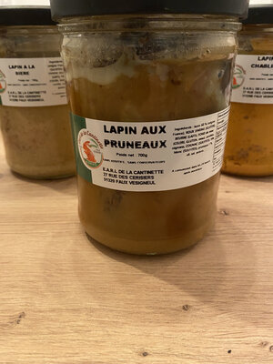 Lapin aux pruneaux