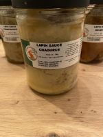 Lapin sauce chaource