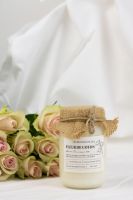Bougie parfumée fleur de coton - grande