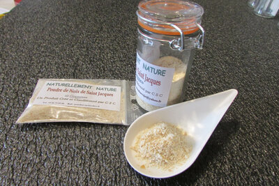 Poudre de noix de saint jacques