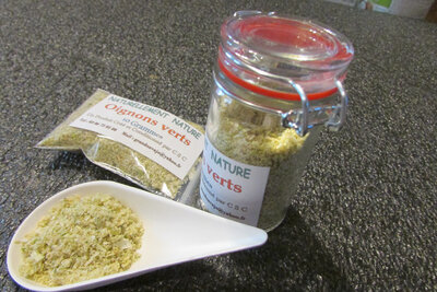 Poudre de oignons verts