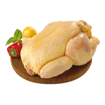 Poulet entier découpé (2 supremes  2cuisses)