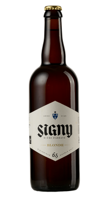 Blonde bio de l'abbaye de signy 6,5°