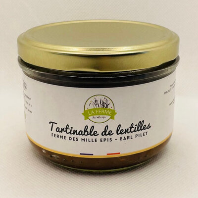 Tartinable de lentilles