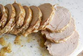 Roti de porc cuit