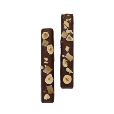 Barres caramel praliné croustillant & citron