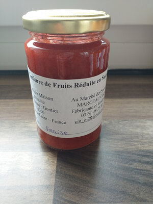 Confiture de fraises allégée en sucre
