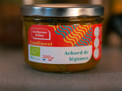 Achard de légumes