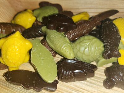 Friture aux mix de chocolats