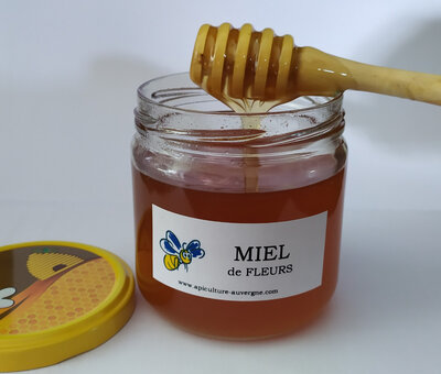 Miel de fleurs 500g