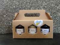Assortiment 3 miels