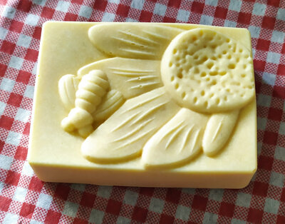 Savon miel et cire d'abeilles, rectangle