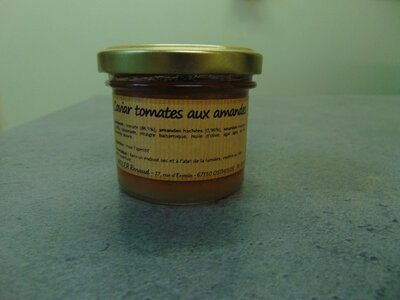 Caviar tomates aux amandes