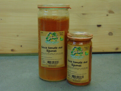 Sauce tomate aux légumes