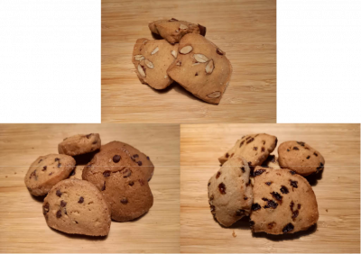 Croquet mixte amande-chocolat-noisette-raisin
