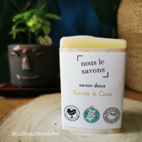 Savon pour peaux sèches et fragiles (doux et