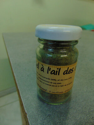 Sel à l'ail des ours