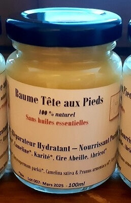 Baume tête aux pieds ø huile essentielle