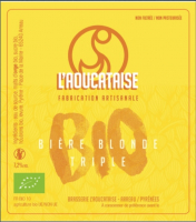 Promo lot bières blondes triple bio 7,2°