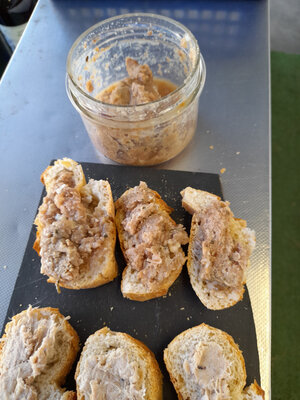 Terrine de cabris forestière
