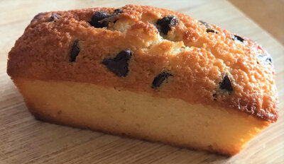 Financier aux pépites de chocolat