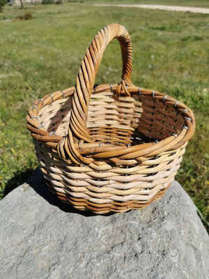 Panier en rotin godaille