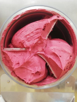 Crème glacée cassis