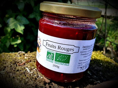 Confiture fruits rouges