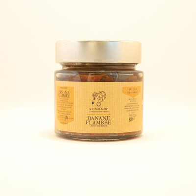 Banane flambée