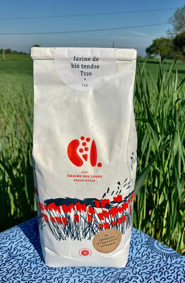Farine de blé tendre t110 - 1kg