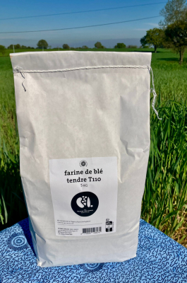 Farine de blé tendre t110 - 5kg