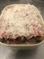 Cannellonis volaille/poivrons grillés