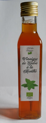 Vinaigre de cidre à la menthe