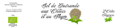 Sel de guérande au orties et thym