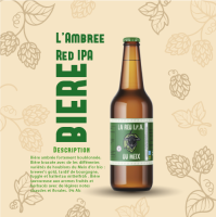 Bière ambrée red ipa 'la multimeix' 33cl